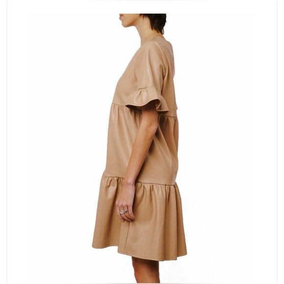 Ciebon Ashlyn Faux Leather Dress - Picture 2 of 7